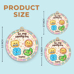 Custom Squishy Acrylic Ornament - Personalized Christmas Birthday Gifts For Kids - All I Want Is More Squishies