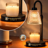 Custom Photo Candle Warmer Lamp - Personalized   Pet Memorial Sympathy Gifts For Dogs, Cats - Angel Paws In Light
