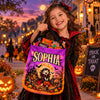 Custom LED Light Bucket Bag - Personalized Halloween Birthday Gifts For Kids - Boos, Treats And Glows