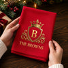 Custom Cotton Napkin - Personalized Christmas Birthday Gifts For Mom, Dad, Brother, Sister - Merry All The Way