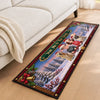 Custom Runner Rug - Personalized Anniversary Christmas Wedding Gifts For Husband And Wife, Dog Cat Lovers - You, Me And Paws