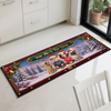 Custom Runner Rug - Personalized Anniversary Christmas Wedding Gifts For Husband And Wife, Dog Cat Lovers - You, Me And Paws