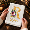 Custom Cotton Napkin - Personalized Christmas Birthday Gifts For Mom, Dad, Brother, Sister - Cozy Nights Jolly Lights