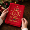 Custom Cotton Napkin - Personalized Christmas Birthday Gifts For Mom, Dad, Brother, Sister - Love Makes The Season Bright