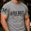 Custom T-Shirt - Personalized Birthday Gifts For Husband, Son, Grandson, Brother, Grandpa, Dad, Yourself - Professional Fixer Of Everything Broken