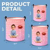 Custom Photo Laundry Basket - Personalized Birthday Gifts For Kids - Little Joys Big Smiles