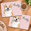 Custom Photo Pet Feeding Mat - Personalized Birthday Gifts For Dog Cat Lovers, Dog Dad And Mom, Cat Owners - Fur Baby, Sweet Love