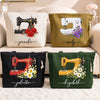 Custom Corduroy Tote Bag - Personalized Birthday Tailor Gifts For Sewer, Seamstress - Sew Much Love