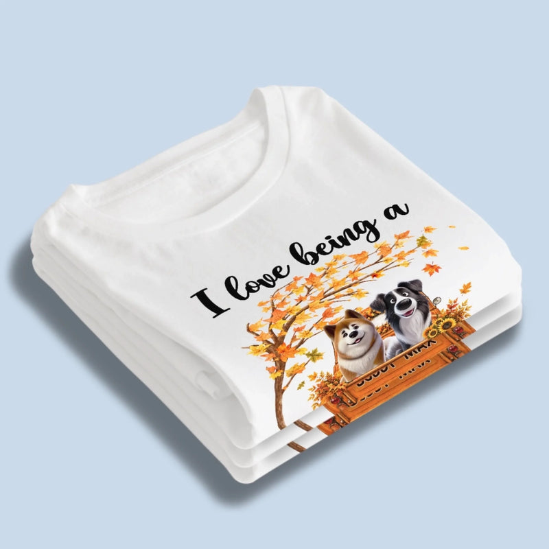 Custom T-shirt, Hoodie - Personalized Birthday Gifts For Dog Lovers, Dog Dad And Mom - My Happy Little Pack
