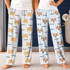 Custom Photo Pajama Pants - Personalized Christmas Birthday Gifts For Dog Cat Lovers, Dog Dad And Mom, Cat Owners - Dreaming With My Pup