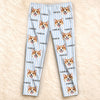 Custom Photo Pajama Pants - Personalized Christmas Birthday Gifts For Dog Cat Lovers, Dog Dad And Mom, Cat Owners - Dreaming With My Pup