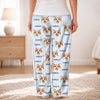 Custom Photo Pajama Pants - Personalized Christmas Birthday Gifts For Dog Cat Lovers, Dog Dad And Mom, Cat Owners - Dreaming With My Pup