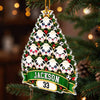 Custom Dumpling Squishy Acrylic Ornament - Personalized Christmas Birthday Gifts For Kids, Sport Fans, Sport Lovers - All Star Christmas