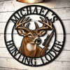 Custom Shaped Metal Sign - Personalized Birthday Gifts For Hunters, Husband, Son, Grandson, Brother, Grandpa, Dad, Yourself - Among The Pines