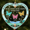 Custom Acrylic Ornament - Personalized Best Friend Christmas Birthday Gifts For Women, Besties, Sisters, BFF - Together We Flourish