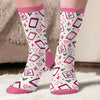 Custom Crew Socks - Personalized Birthday Gifts For Wife, Daughter, Besties, Sisters, Granddaughter, Grandma, Mom, Yourself - Caught In The Scroll