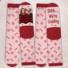 Custom Crew Socks - Personalized Birthday Gifts For Dog Cat Lovers, Dog Dad And Mom, Cat Owners - Snuggles Come Naturally