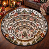 Custom Quilted Round Mat - Personalized Christmas Birthday Gifts For Mom, Dad, Brother, Sister - A Village Full Of Wonder