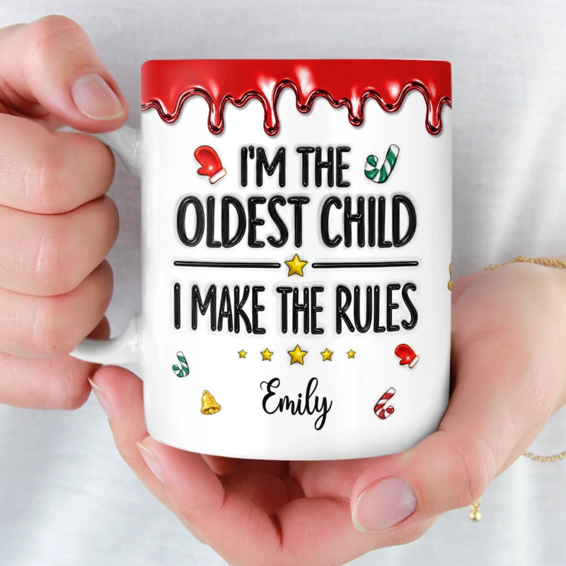 Custom 3D Inflated Effect Printed Mug - Personalized Birthday - Gifts For Mom, Dad, Brother, Sister - Better Together Always