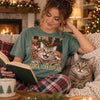 Custom Photo Funny Dog Selfie T-Shirt - Personalized Christmas Gifts For Dog Cat Lovers, Dog Dad And Mom, Cat Owners - Santa I Can Explain