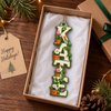 Custom Letter Wooden Ornament - Personalized Christmas Birthday Gifts For Mom, Dad, Brother, Sister, Kids, Sports Fans, Sports Lovers - Hooked On Happiness