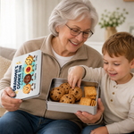 Custom Name Grandma's Cookie Tin Gifts for Grandma - Personalized Metal Tin