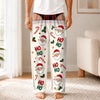 Custom Funny Pajama Pants - Personalized Christmas Birthday Gifts For Husband, Son, Grandson, Brother, Grandpa, Dad, Yourself - Tis The Season To Chill