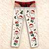 Custom Funny Pajama Pants - Personalized Christmas Birthday Gifts For Husband, Son, Grandson, Brother, Grandpa, Dad, Yourself - Tis The Season To Chill