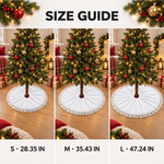 Custom Tree Skirt - Personalized Christmas Birthday Gifts For Mom, Dad, Brother, Sister - Sweetest Family Around The Tree