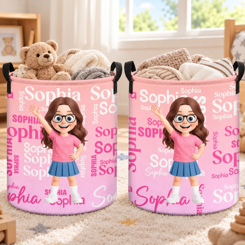 Custom Laundry Basket - Personalized Birthday Gifts For Kids - Little Moments, Big Dreams