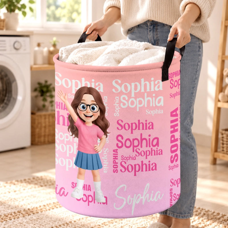 Custom Laundry Basket - Personalized Birthday Gifts For Kids - Little Moments, Big Dreams