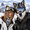 Custom Funny Ski Mask With Ears - Personalized Birthday Gifts For Ski Lovers - Paws On The Slope