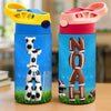Custom Kids Insulated Water Bottle - Personalized Back To School Gifts For Kids - Little Player Big Sports Spirit