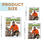 Custom Photo Magazine Acrylic Ornament - Personalized Christmas Birthday Hunting Gifts For Hunters - Wild Trails Call Me