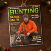 Custom Photo Magazine Acrylic Ornament - Personalized Christmas Birthday Hunting Gifts For Hunters - Wild Trails Call Me