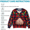 Custom Funny Ugly Sweatshirt - Personalized Christmas Birthday Gifts For Husband, Son, Grandson, Brother, Grandpa, Dad, Yourself - Chilling In Style This Season