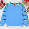 Custom Funny Ugly Sweatshirt - Personalized Christmas Birthday Gifts For Husband, Son, Grandson, Brother, Grandpa, Dad, Yourself - Dressed Up And Ready To Party
