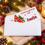 Custom Name Christmas Money Gifts - Personalized Money Envelop
