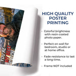 Custom Photo Magazine Vertical Poster - Personalized Christmas Birthday Fishing Gifts For Fisherman - Chasing The Next Catch