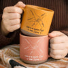 Custom Pottery Mug - Personalized Best Friend Birthday Gifts For Women, Besties, Sisters, BFF - Pure Sisterhood Love Story