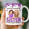 Custom 3D Inflated Effect Printed Mug - Personalized Best Friend Birthday Gifts For Women, Besties, Sisters, BFF - Serving Iconic Bestie Moments