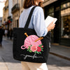 Custom Yarn Corduroy Tote Bag - Personalized Birthday Gifts For Crochet Knitting Lovers, Crocheters, Knitters, Wife, Daughter, Besties, Sisters, Granddaughter, Grandma, Mom, Yourself - Bloom & Stitch