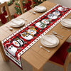 Custom Snowman Table Runner - Personalized Christmas Birthday Gifts For Mom, Dad, Brother, Sister - Christmas Together Feels Right