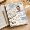 Custom Photo Hardcover Journal - Personalized  Memorial Sympathy Gifts For Loss Of Mom, Dad - Always Part Of My Story