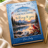 Custom Hardcover Journal - Personalized  Memorial Sympathy Gifts For Loss Of Mom, Dad - Remembered With Love