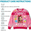 Custom Photo Squishy Ugly Sweatshirt - Personalized Christmas Birthday Gifts For Kids - Made Of Sugar And Sparkles