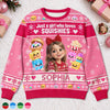 Custom Photo Squishy Ugly Sweatshirt - Personalized Christmas Birthday Gifts For Kids - Made Of Sugar And Sparkles