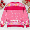 Custom Photo Squishy Ugly Sweatshirt - Personalized Christmas Birthday Gifts For Kids - Made Of Sugar And Sparkles
