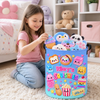 Custom Squishy Laundry Basket - Personalized Birthday Gifts For Kids - A World Of Tiny Joys