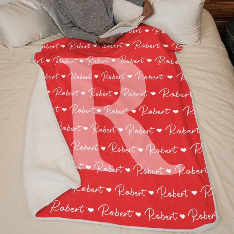 Custom Blanket - Personalized Birthday Gifts For Mom, Dad, Brother, Sister - Forever Wrapped In Love